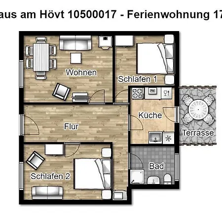 Apartment Haus Am Hoevt - 17 *